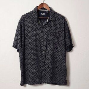 Nat Nast Men's Short Sleeve Button-Down Shirt Size XL